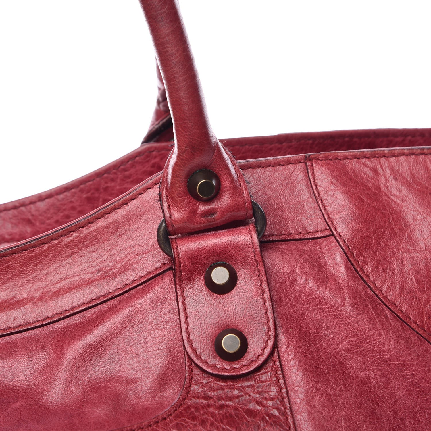 Balenciaga Agneau Classic Hardware Part Time Pourpre 13 of 14