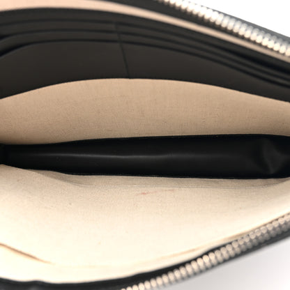 Gucci GG Supreme Monogram Tigers Zip Wristlet Pouch Black 5 of 12