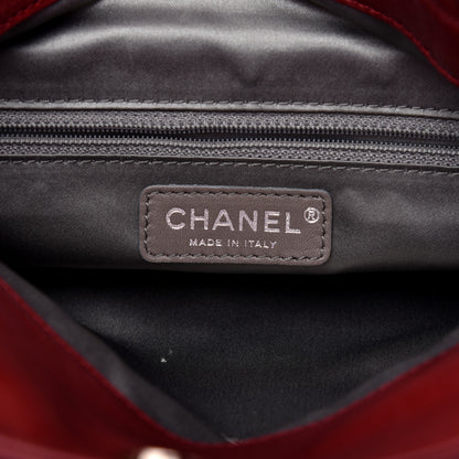 Chanel Lambskin CC Chain Shoulder Bag Red 8 of 12