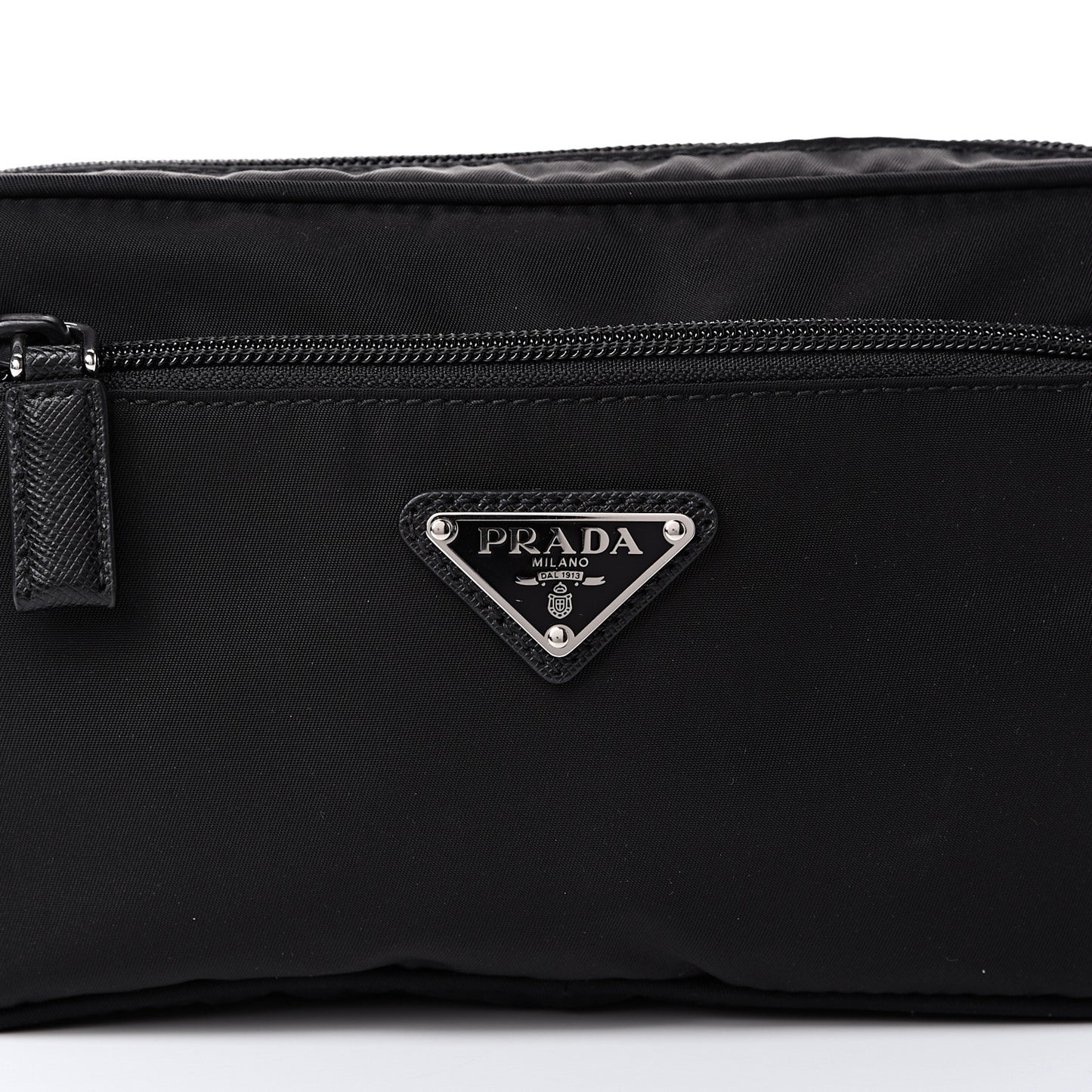 Tessuto Nylon Belt Bag Black