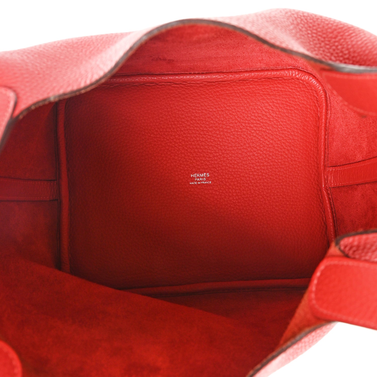 Hermes Taurillon Clemence Picotin Lock 22 MM Rouge Pivoine 5 of 10