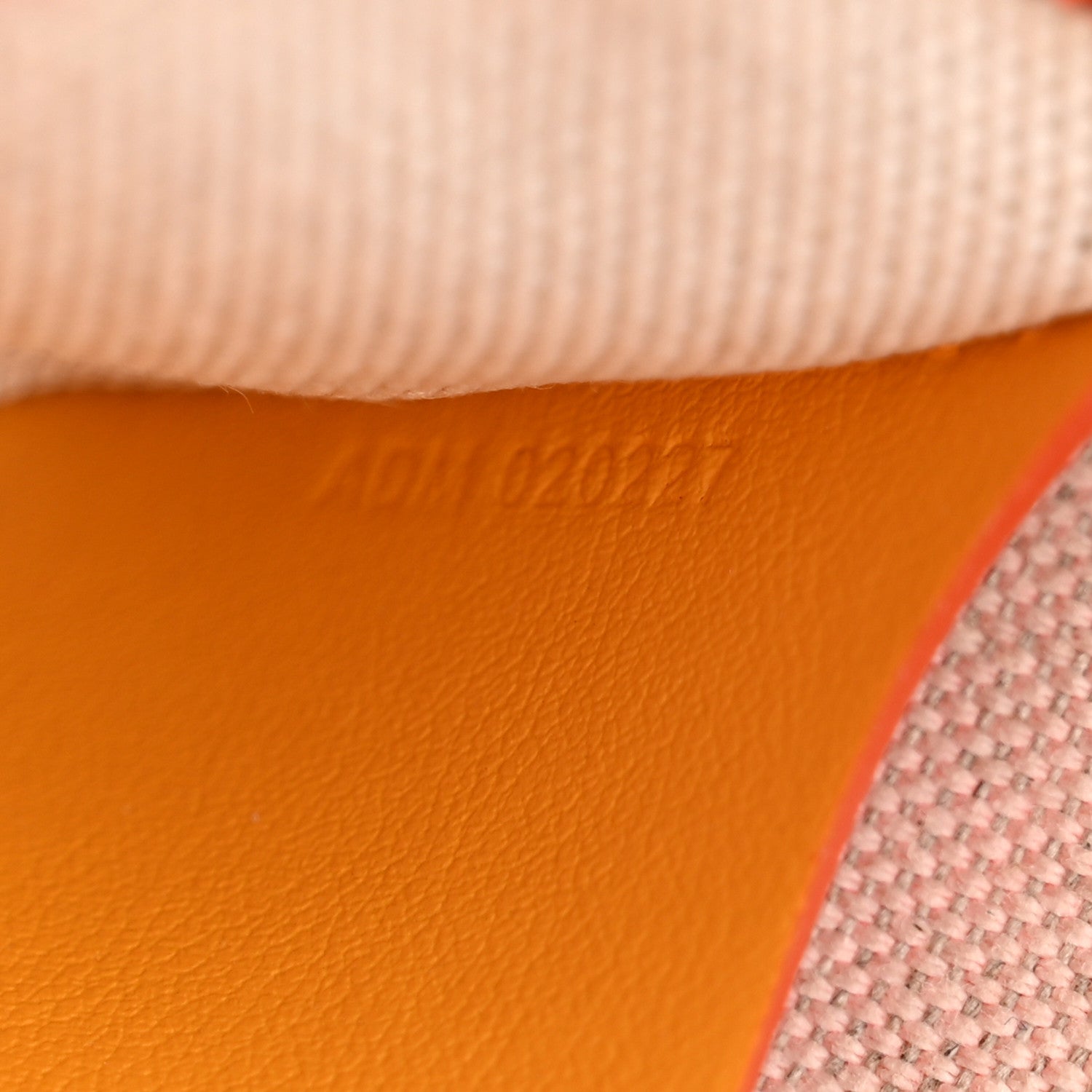 Goyard Goyardine Plumet Wallet Clutch Orange 7 of 11