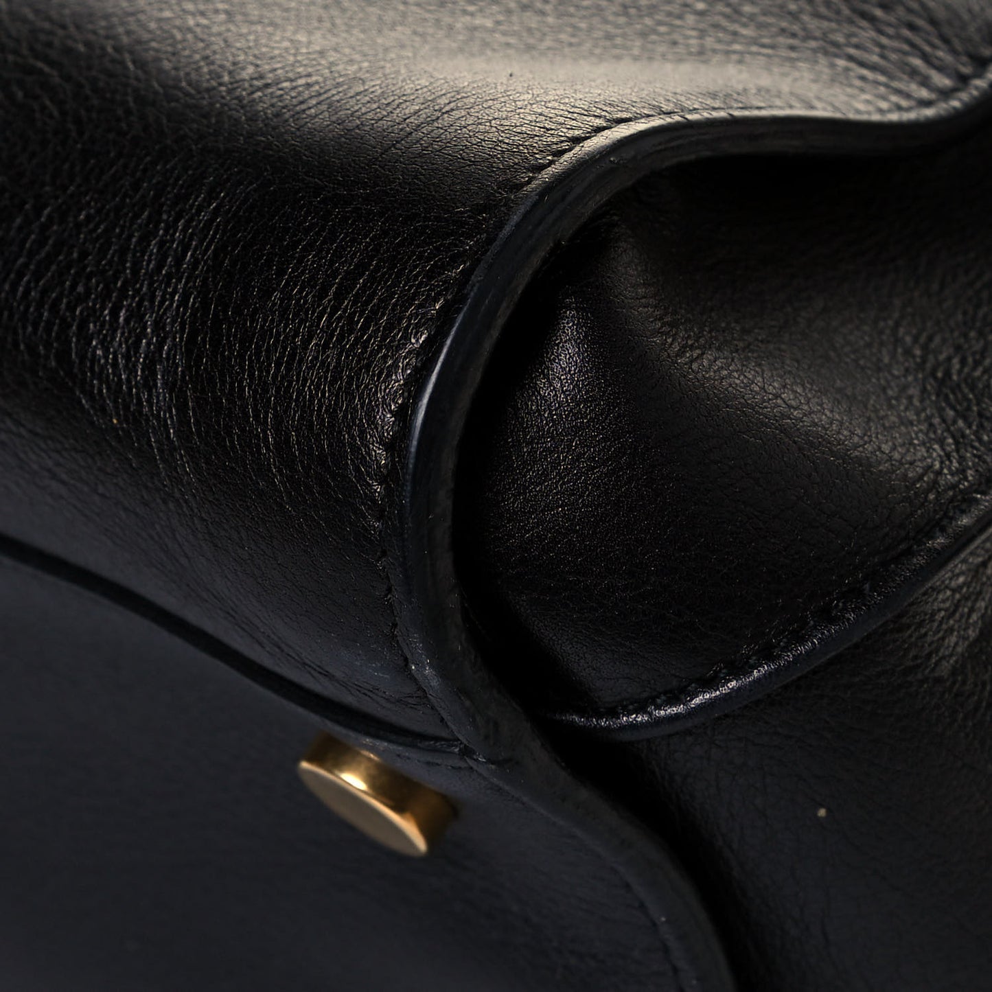 Calfskin Large Sac De Jour Carryall Black