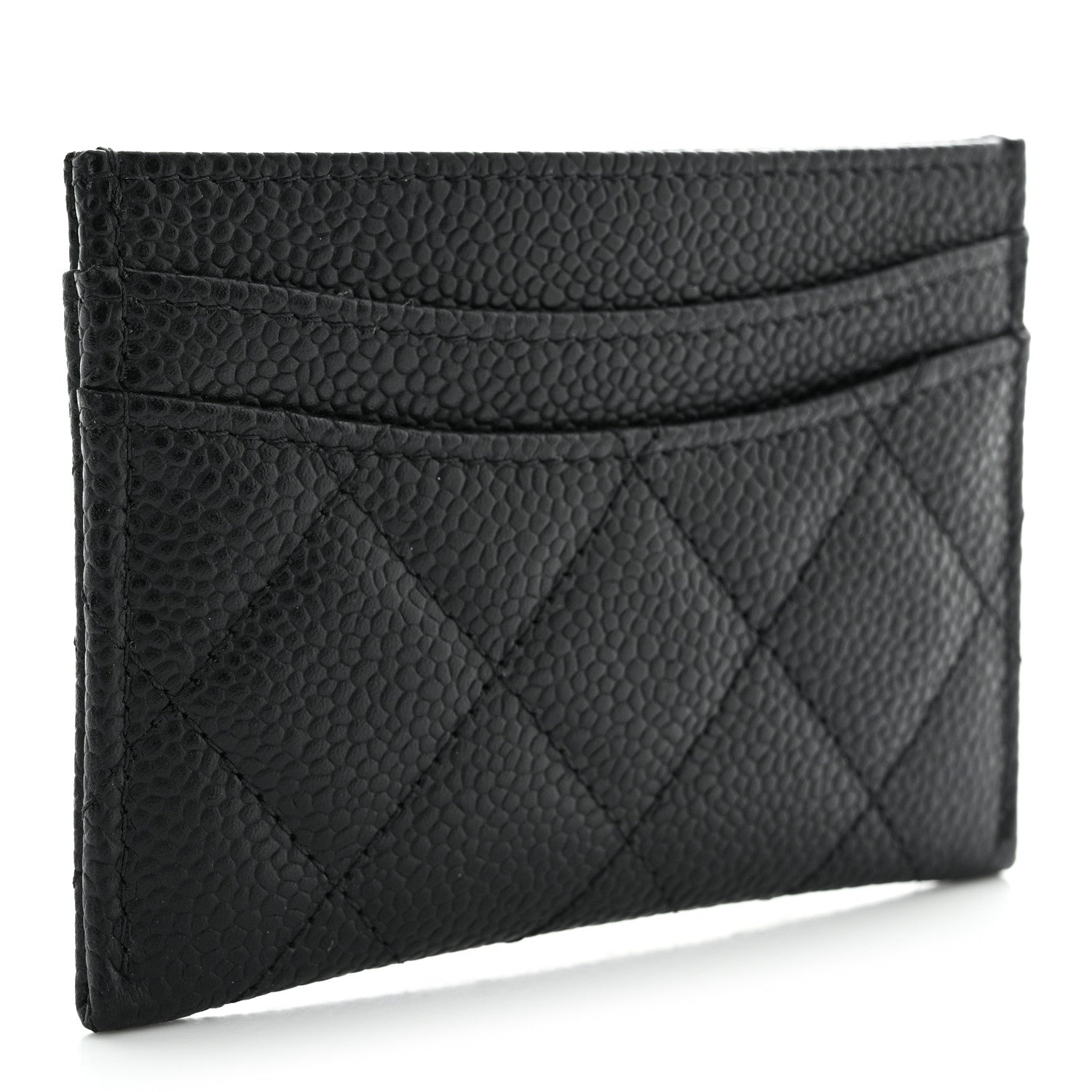 Chanel Caviar Quilted Card Holder Black 3 of 8