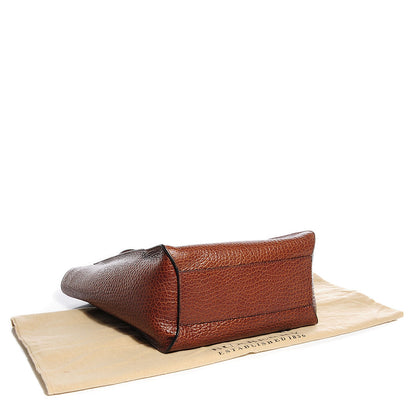 Burberry Heritage Grain Medium Woodbury Tote Brown 4 of 11