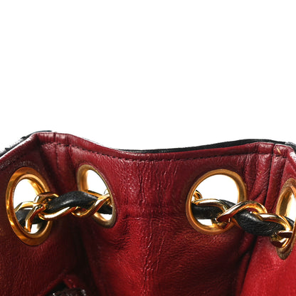 Chanel Lambskin Quilted Crossbody Black 13 of 19