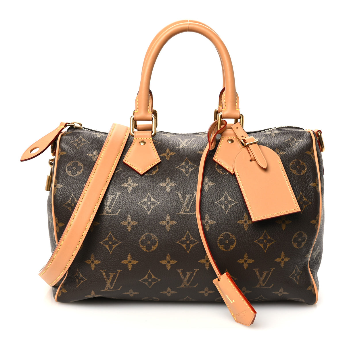 Louis Vuitton Calfskin Monogram Speedy P9 Bandouliere 30 1 of 15