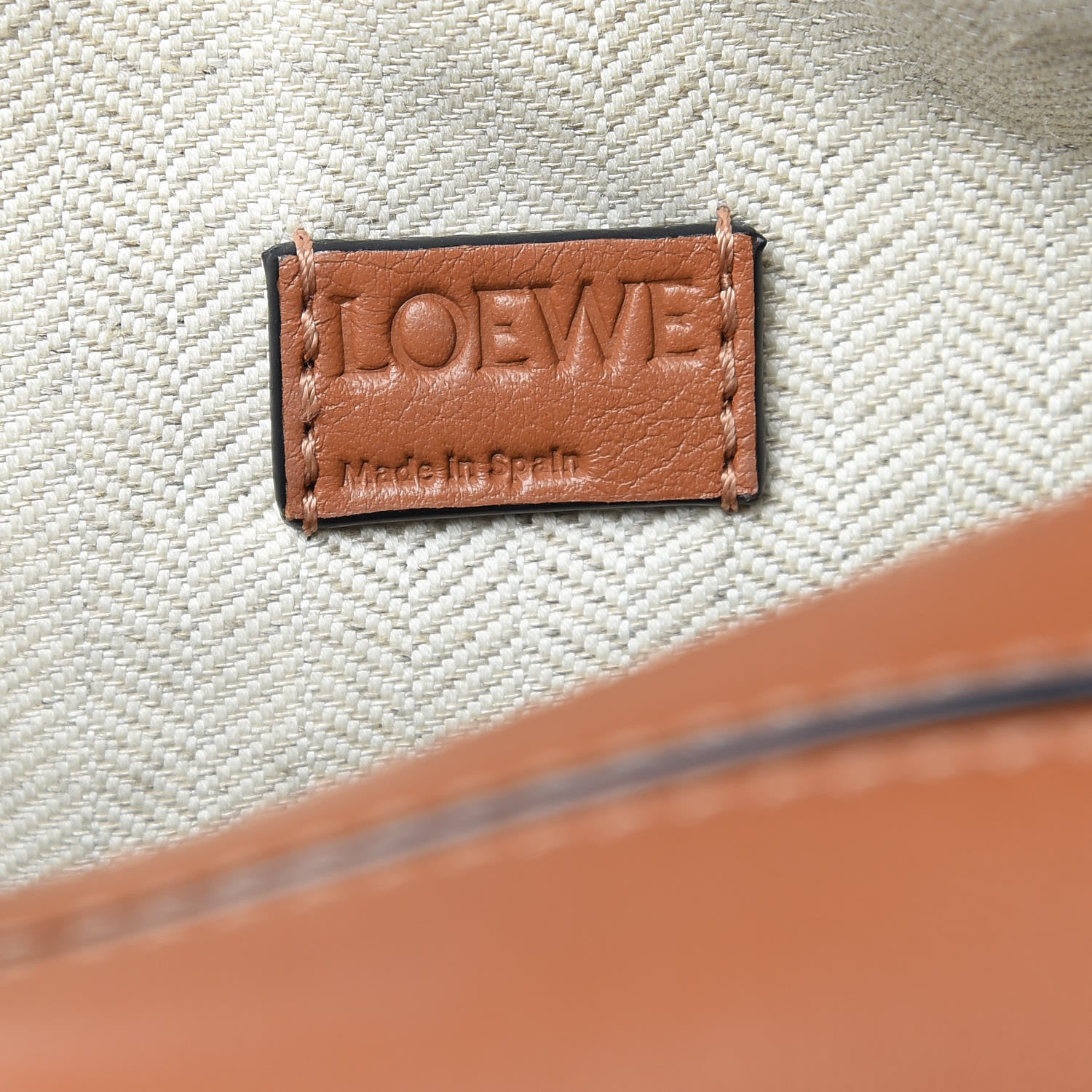 Loewe Calfskin Mini Puzzle Bag Tan 6 of 9
