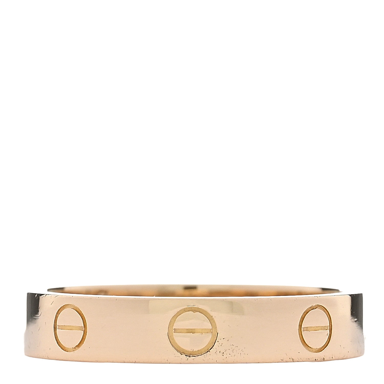 Cartier 18K Yellow Gold 3.5mm LOVE Wedding Band Ring 57 8 2 of 8