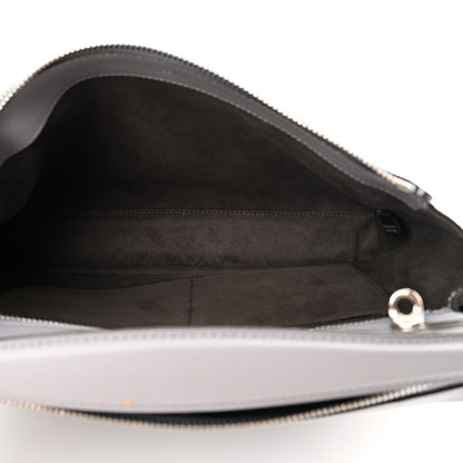 Fendi Vitello Baltico Dolce DotCom Satchel Ardesia 8 of 16