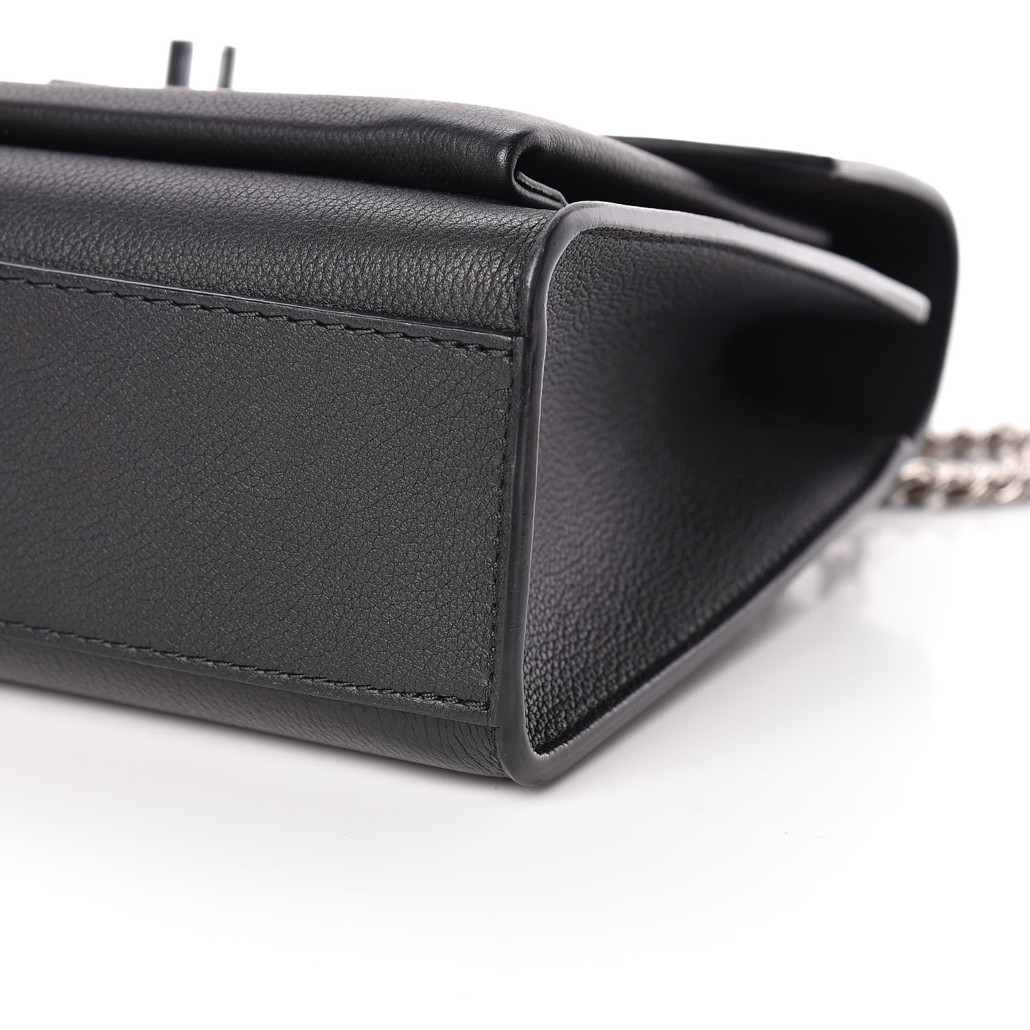 Louis Vuitton Soft Calfskin My Lockme Chain Bag BB Black 6 of 11