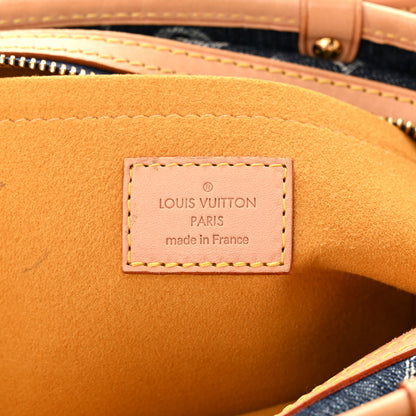Louis Vuitton Denim Raye Porte Epaule MM 6 of 11