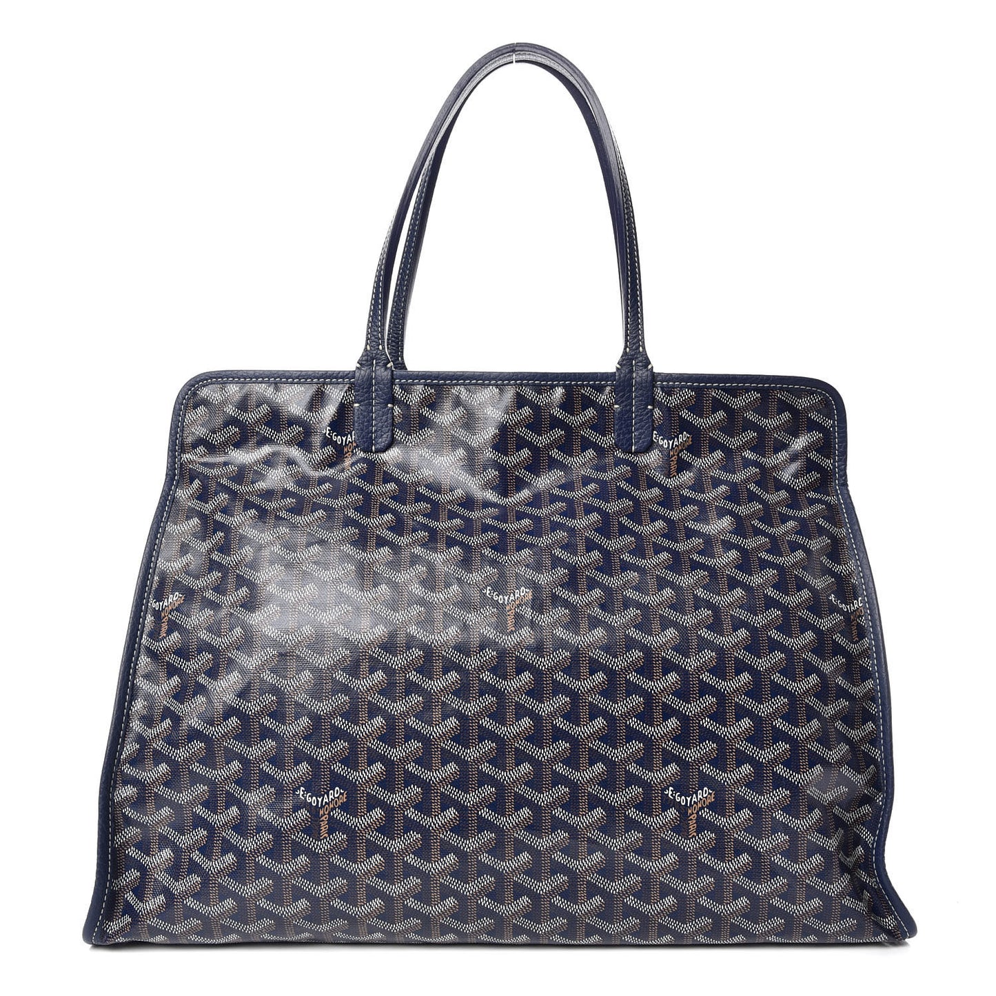 Goyardine Sac Hardy Pet Carrier PM Navy
