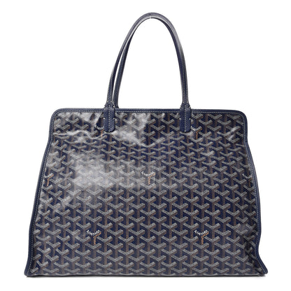 Goyard Goyardine Sac Hardy Pet Carrier PM Navy 1 of 8