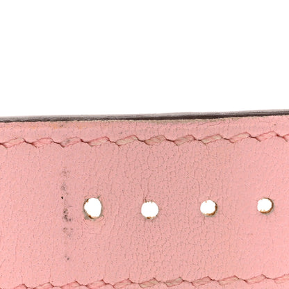 Hermes Swift Heure H Hour Watch Strap Rose Sakura 7 of 8