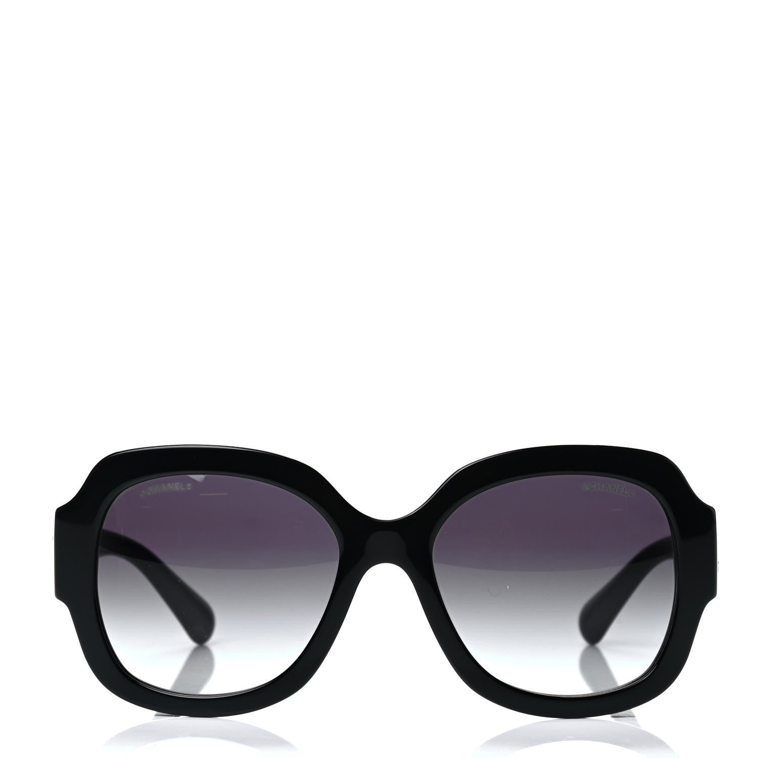 Chanel Acetate CC Sunglasses 5373 Black 2 of 6