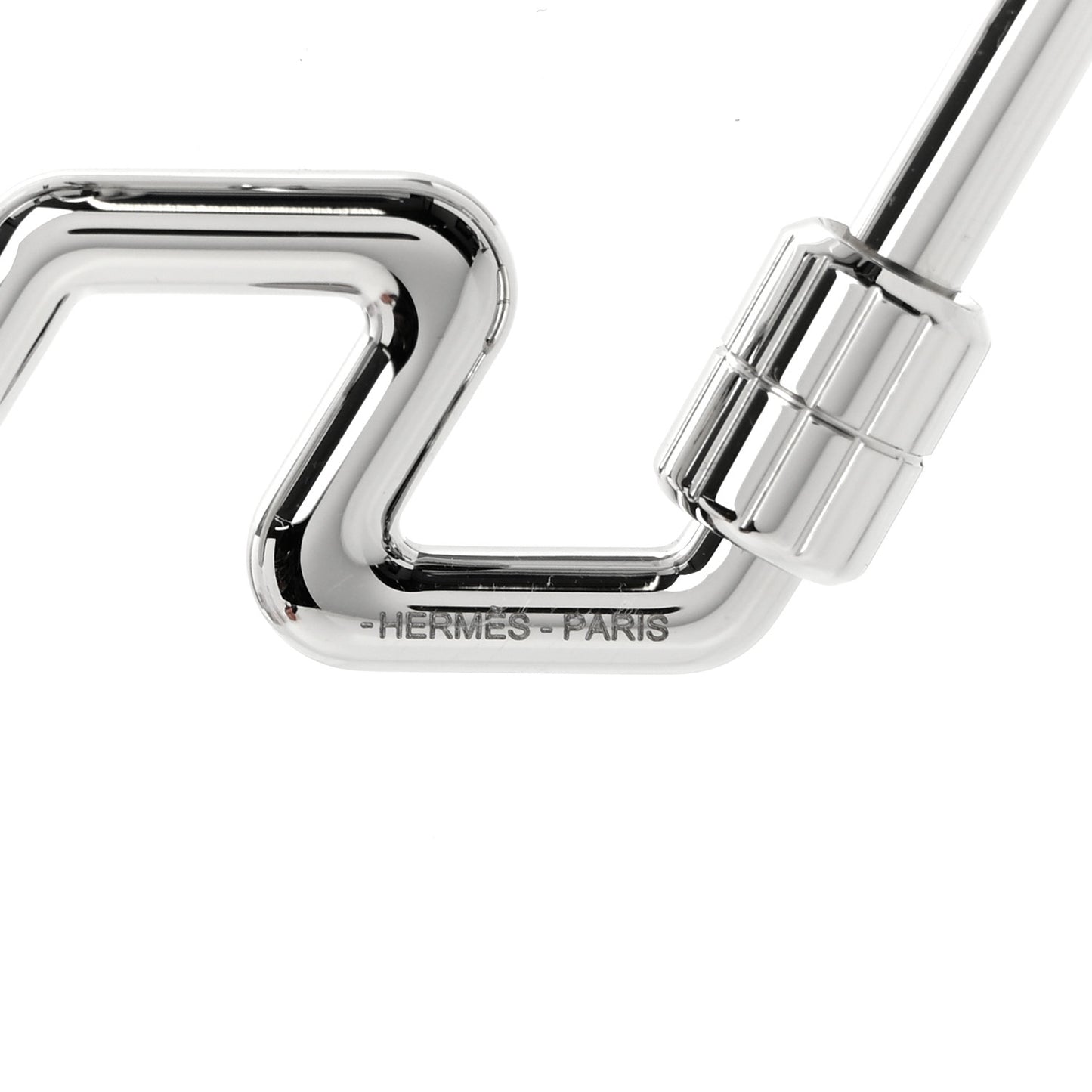 Stainless Steel H Too Speedy Key Ring