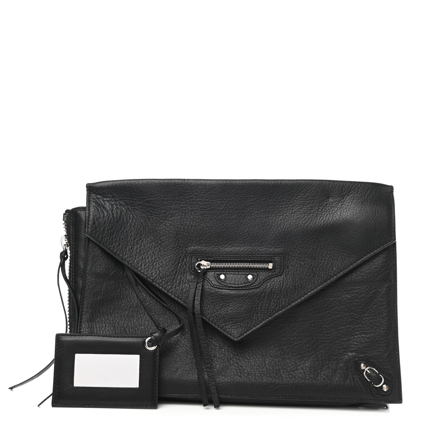 Veau Papier Sight Clutch Black