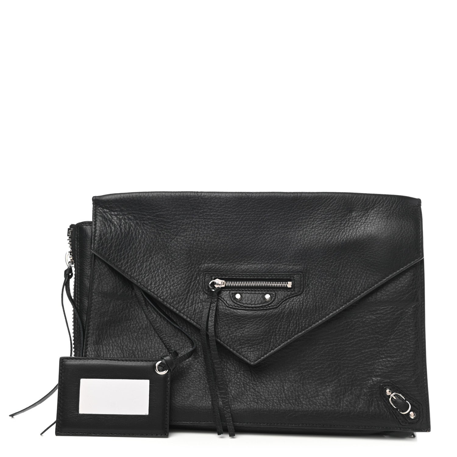 Balenciaga Veau Papier Sight Clutch Black 1 of 7