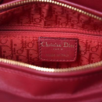 Christian Dior Lambskin Cannage Medium Lady Dior Red 5 of 7