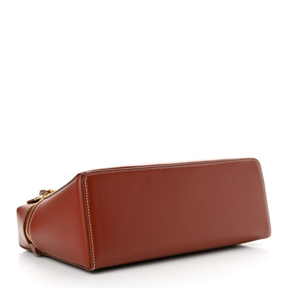 Loro Piana Saddle Calfskin Extra Bag L27 Deep Kummel 4 of 10