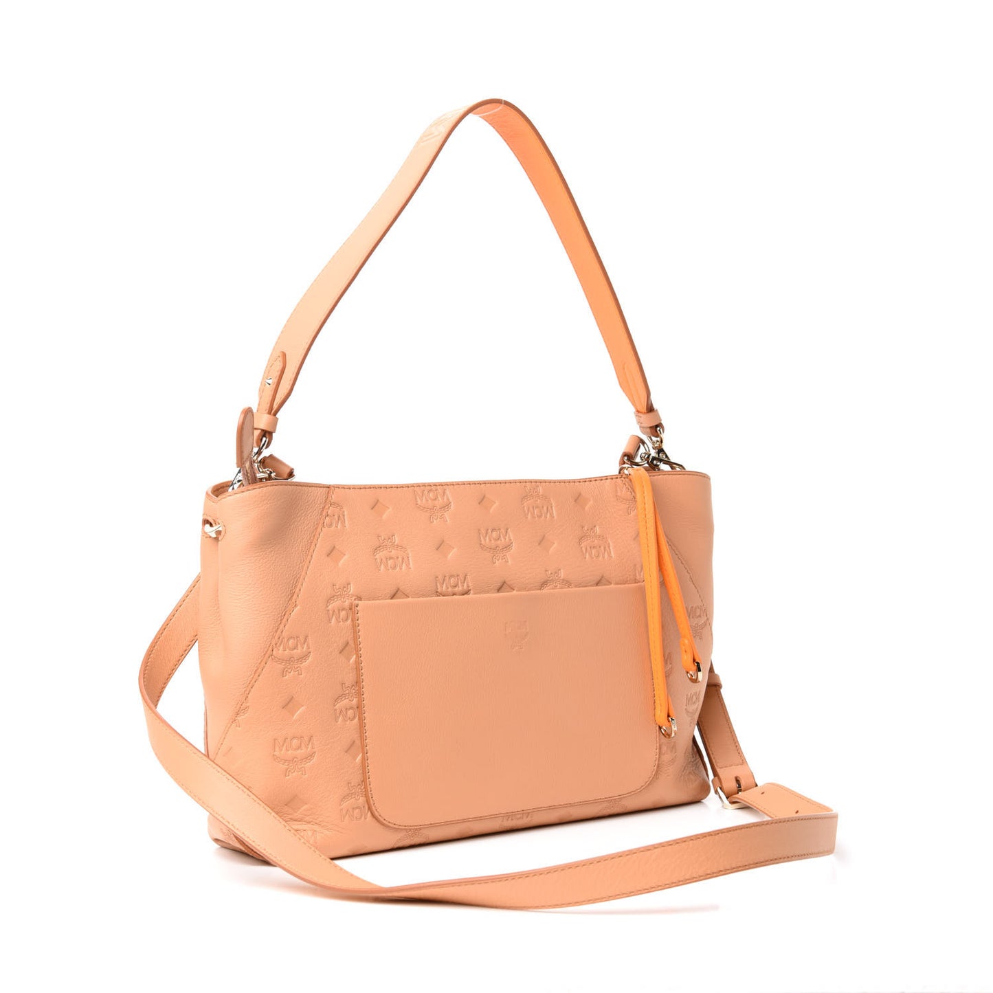 Calfskin Ottomar Monogram Medium Klara Shoulder Bag Sandstone
