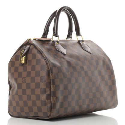 Louis Vuitton Damier Ebene Speedy 30 3 of 14
