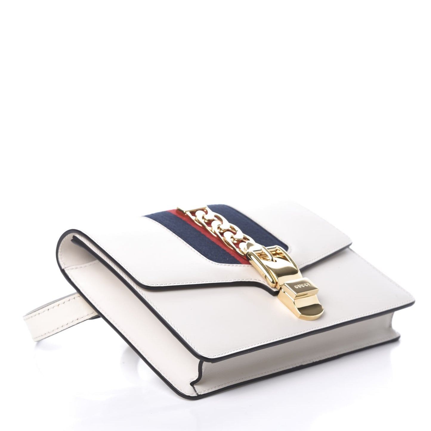 Calfskin Sylvie Belt Bag Off White