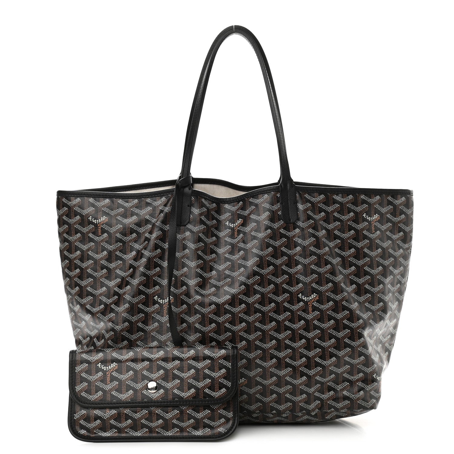 Goyard Goyardine Saint Louis PM Black 1 of 11