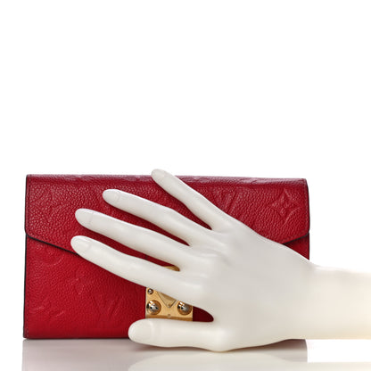 Louis Vuitton Empreinte Metis Wallet Scarlet 2 of 12