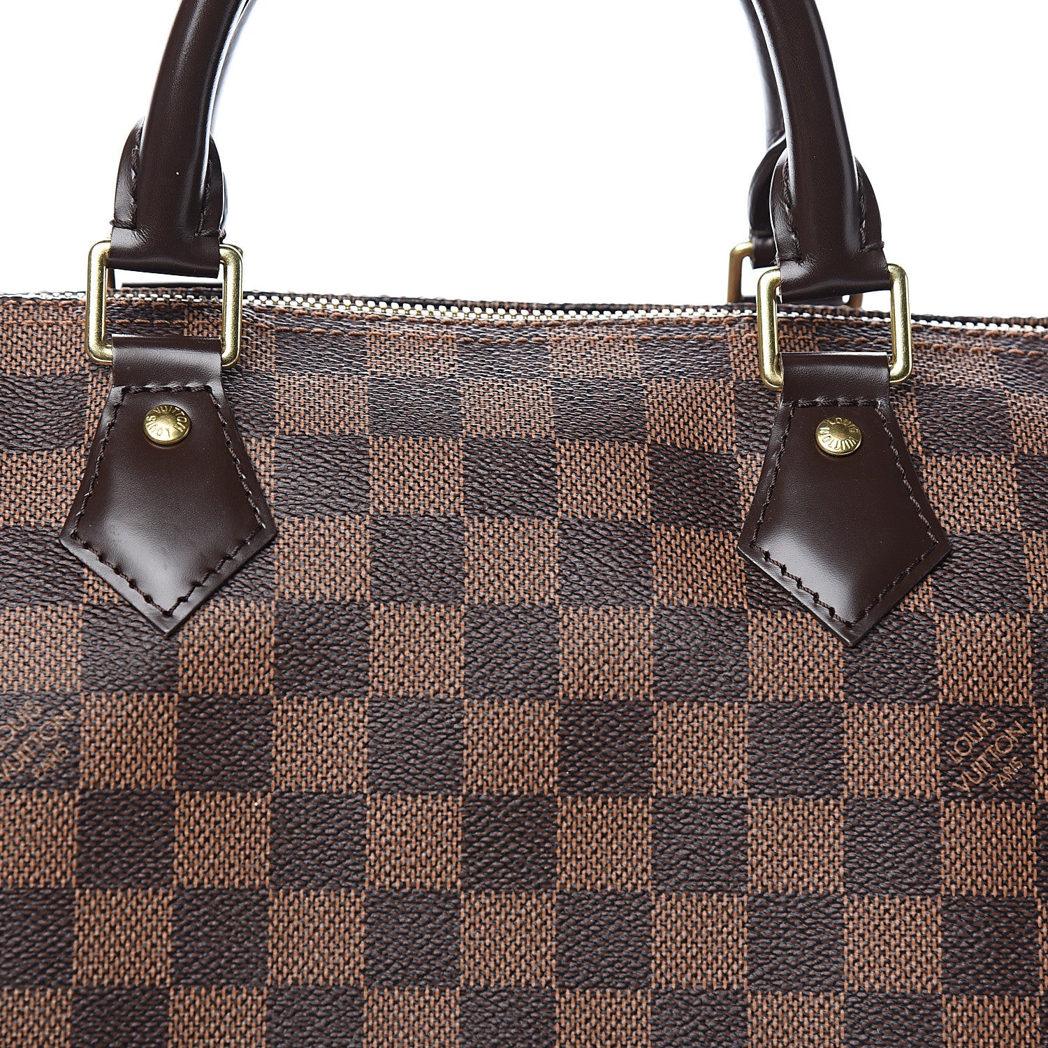 Louis Vuitton Damier Ebene Speedy Bandouliere 30 10 of 10