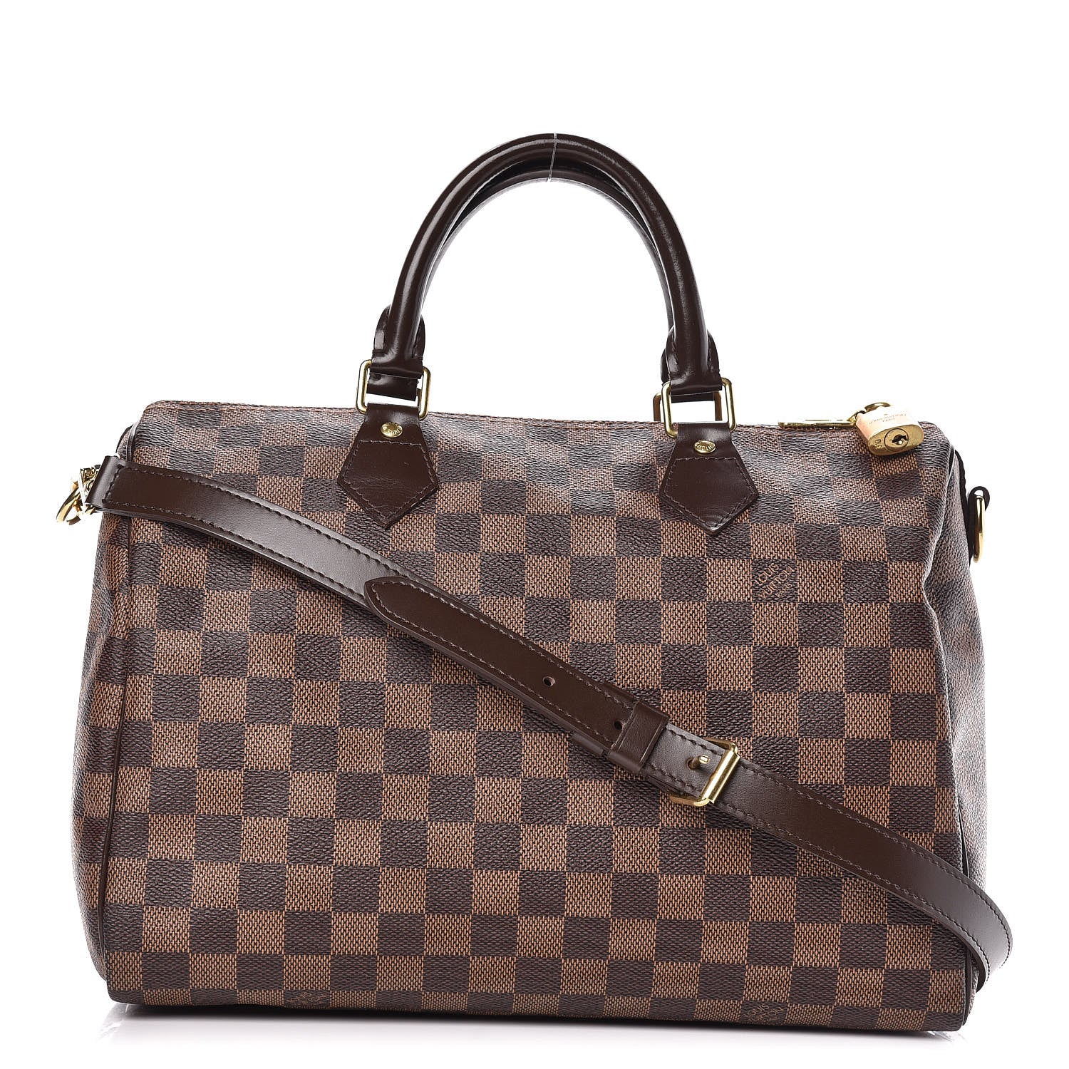 Louis Vuitton Damier Ebene Speedy Bandouliere 30 1 of 16