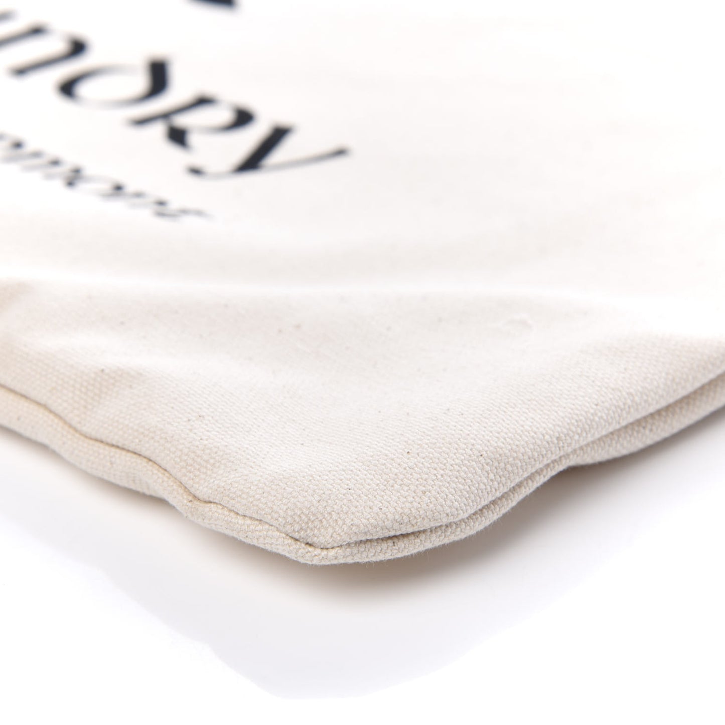 Canvas Chateau Marmont Drawstring Tote Beige