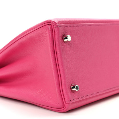 Hermes Evercolor Kelly Retourne 28 Rose Azalee 9 of 15