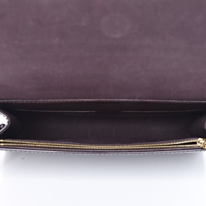 Louis Vuitton Vernis Ana Clutch Amarante 5 of 10