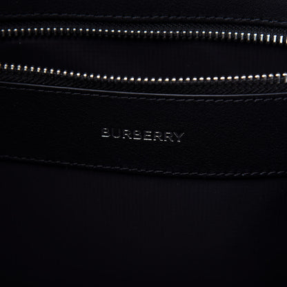 Burberry Canvas Vintage Check Large Nevis Backpack Black 6 of 10