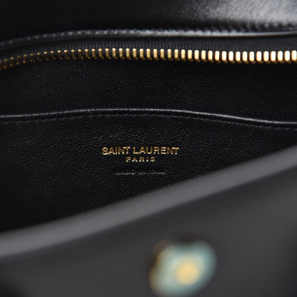 Saint Laurent Calfskin Monogram Baby Cabas Black 8 of 10
