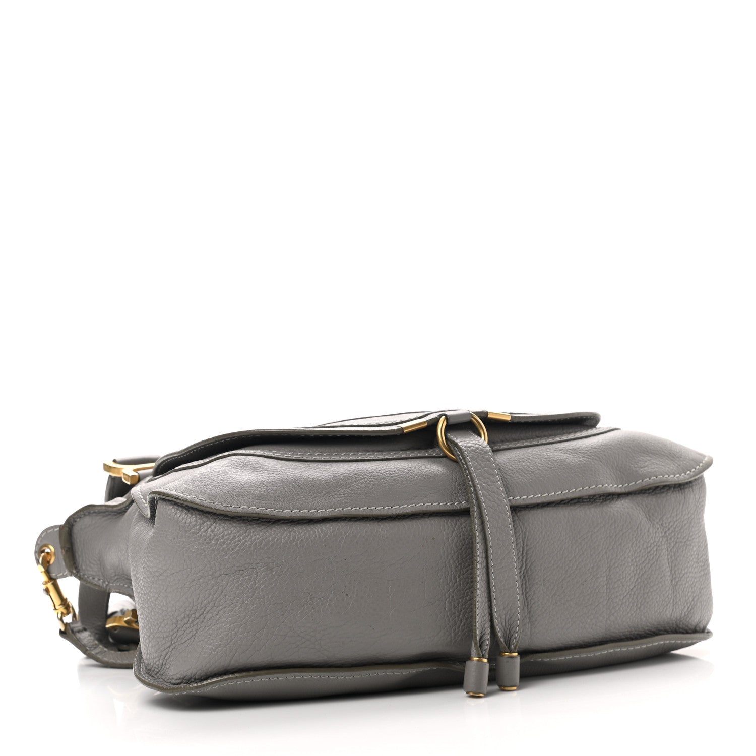 Chloe Calfskin Medium Marcie Satchel Cashmere Grey 4 of 15