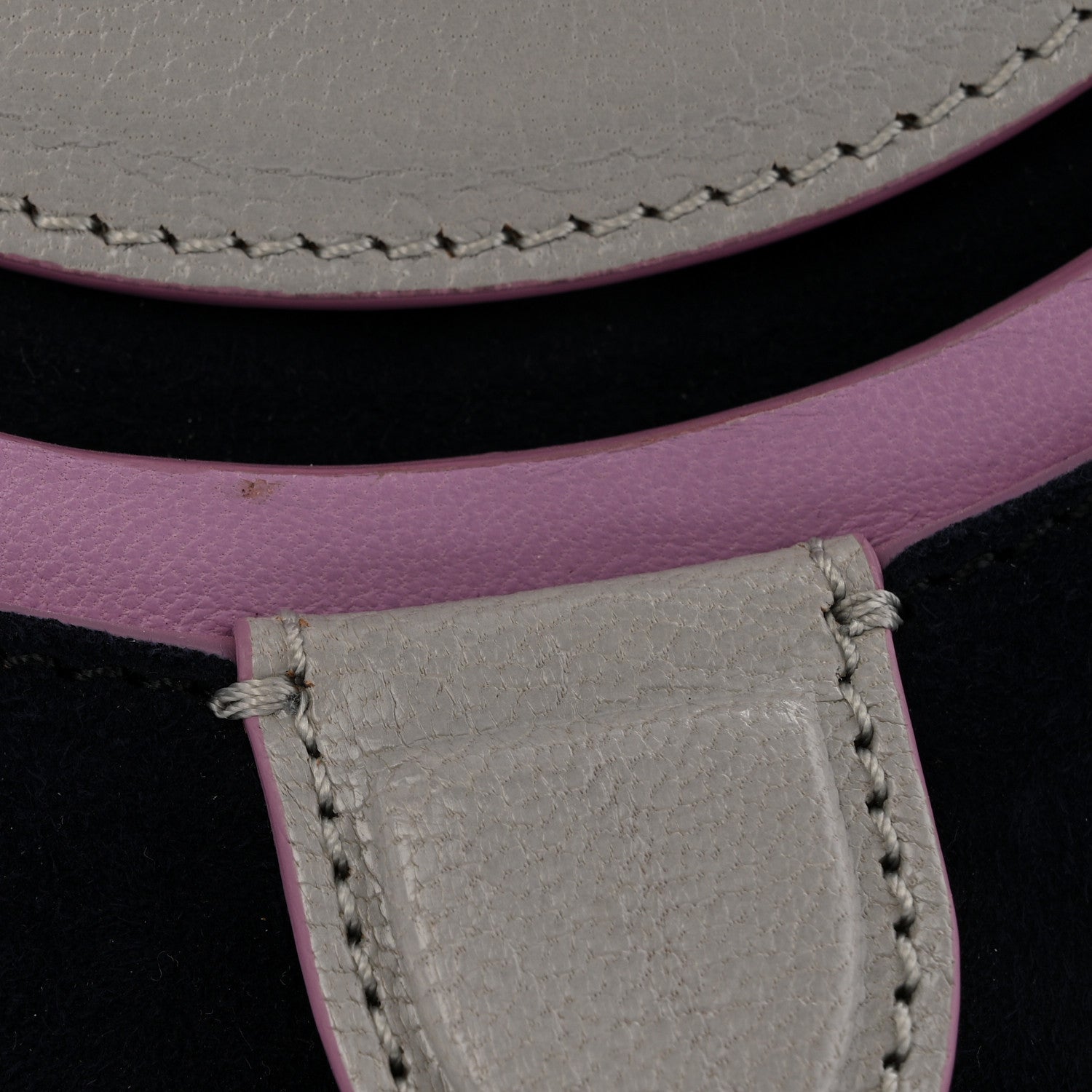 Versace Suede Nappa Goatskin Signature Bag Multicolor 11 of 14