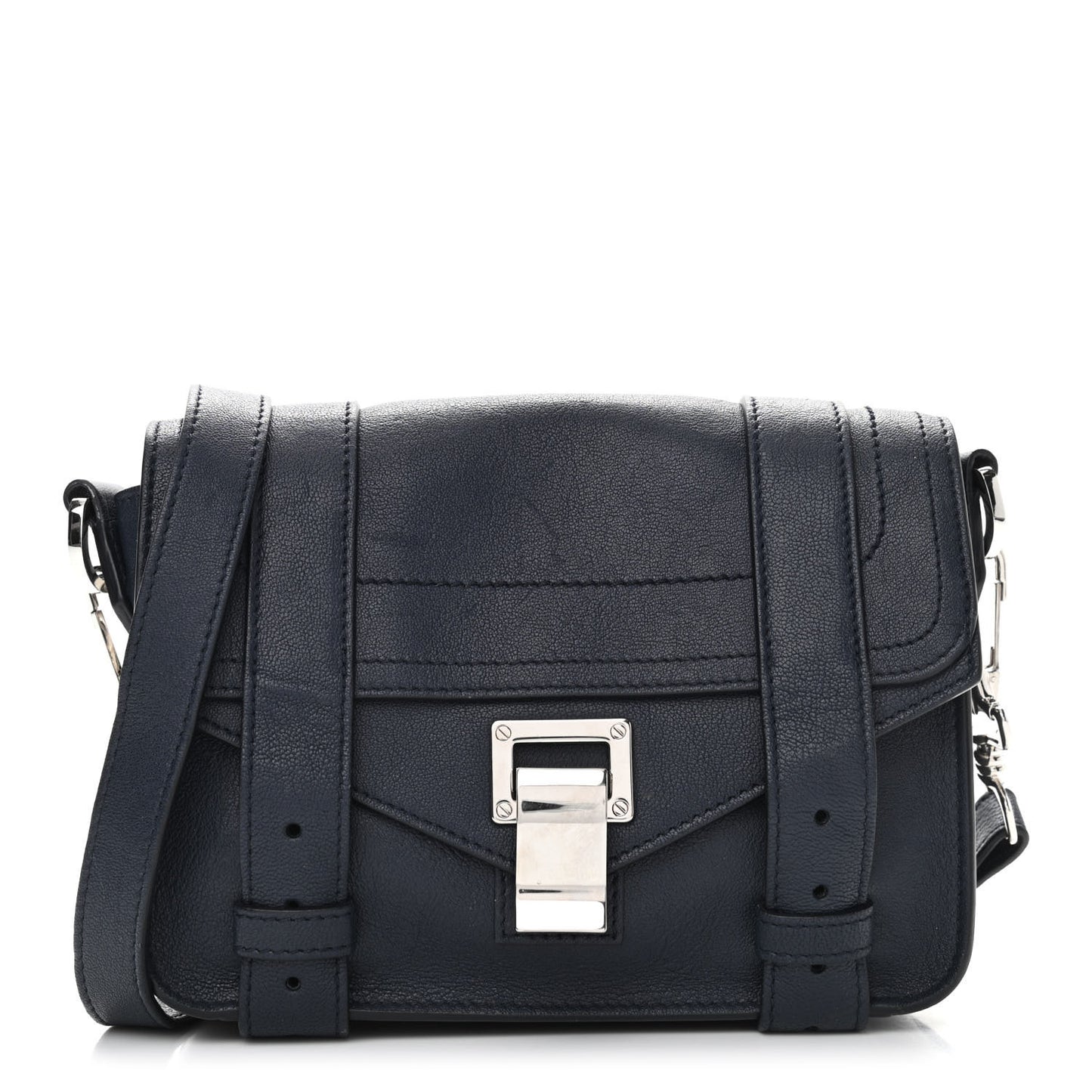 Lambskin PS1 Mini Crossbody Bag Indigo