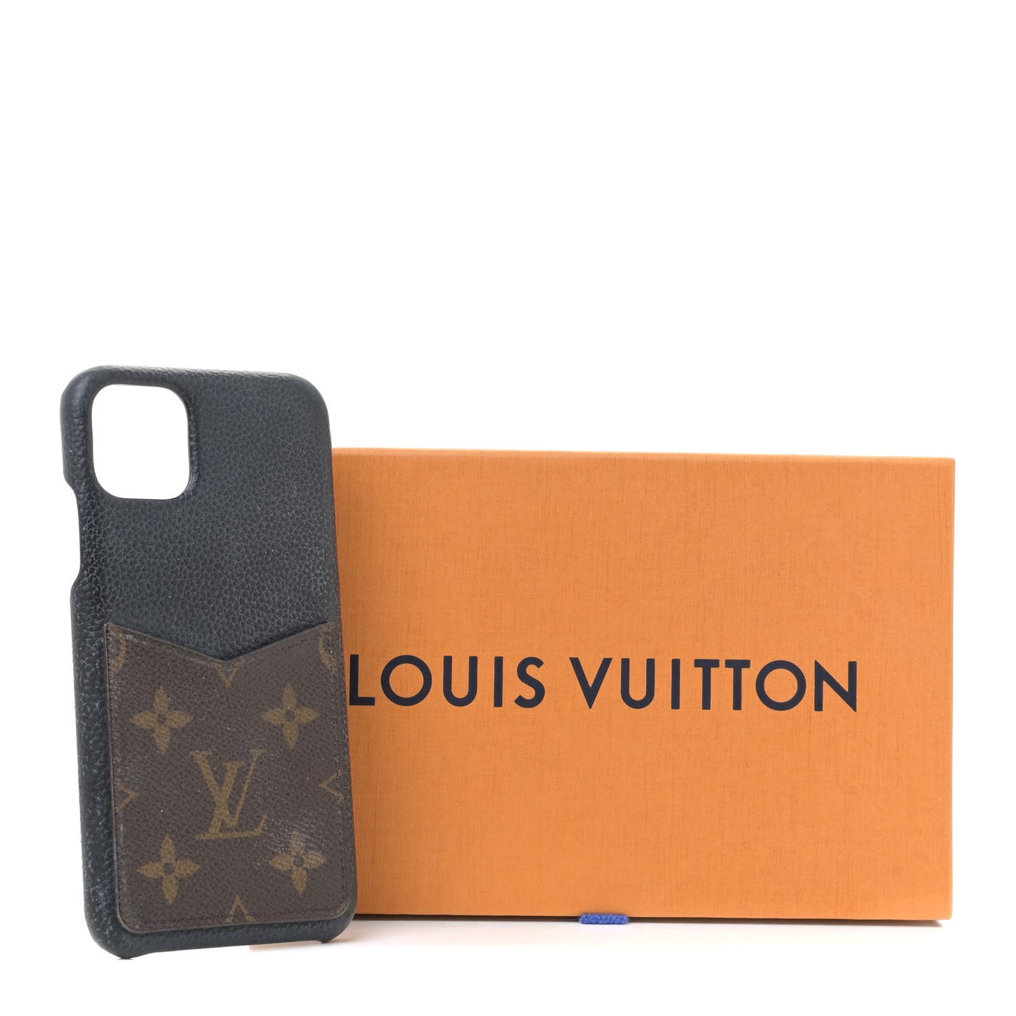 Monogram iPhone 11 Pro Max Bumper Black