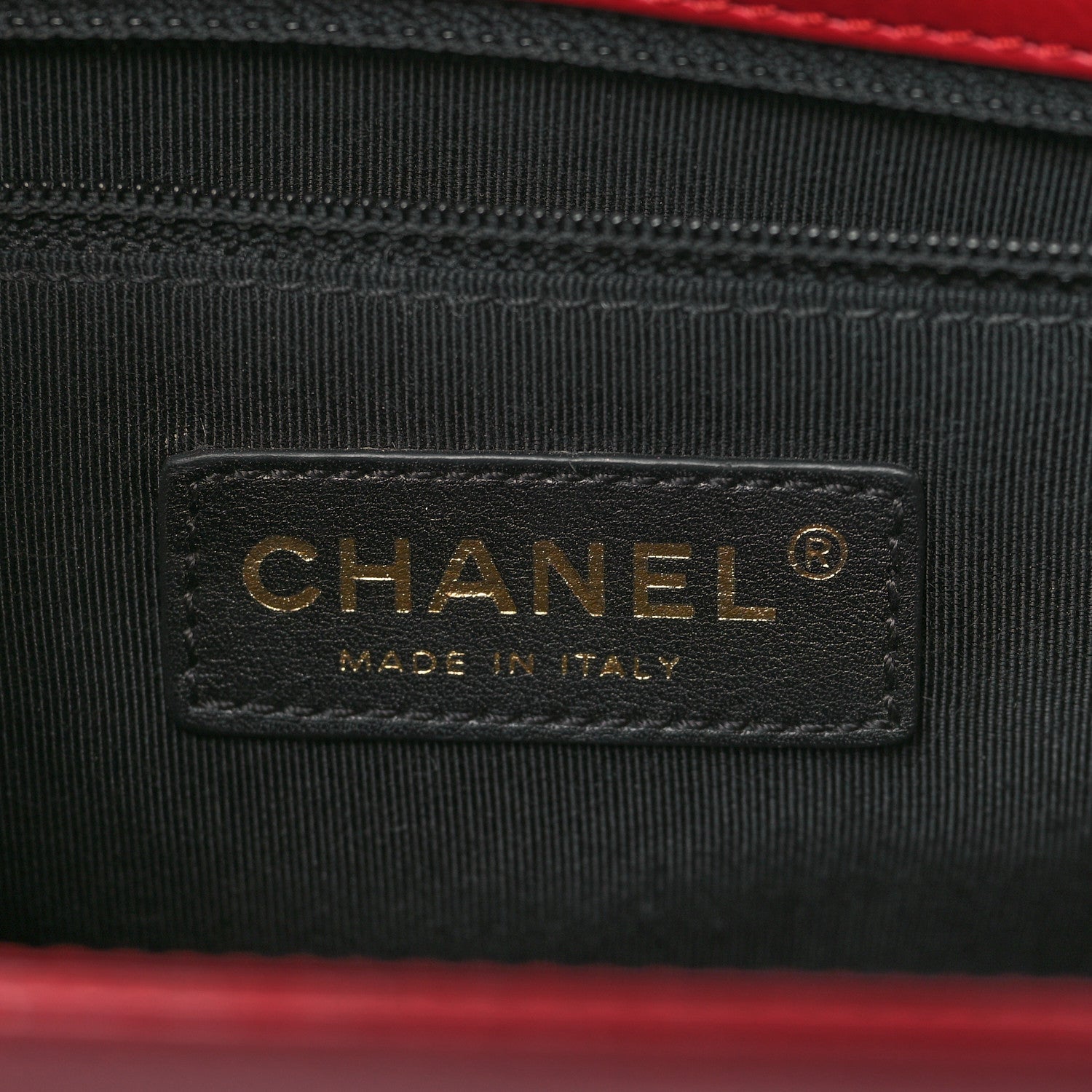 Chanel Glazed Calfskin Medium Boy Flap Red 5 of 9