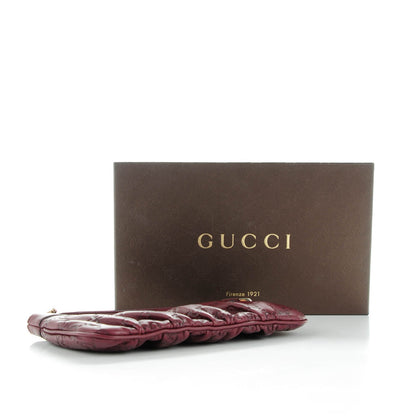 Gucci Guccissima Heart Wristlet Bordeaux 4 of 7