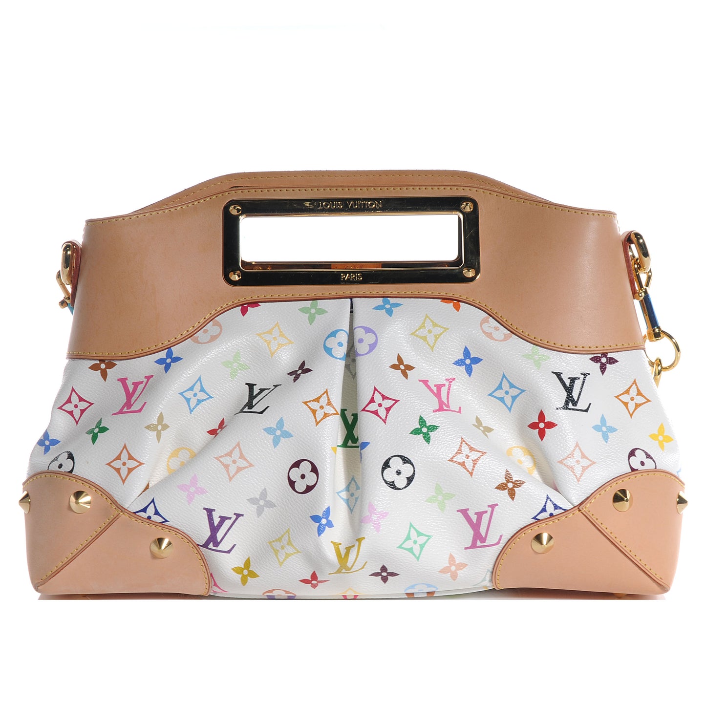 Monogram Multicolor Judy MM White