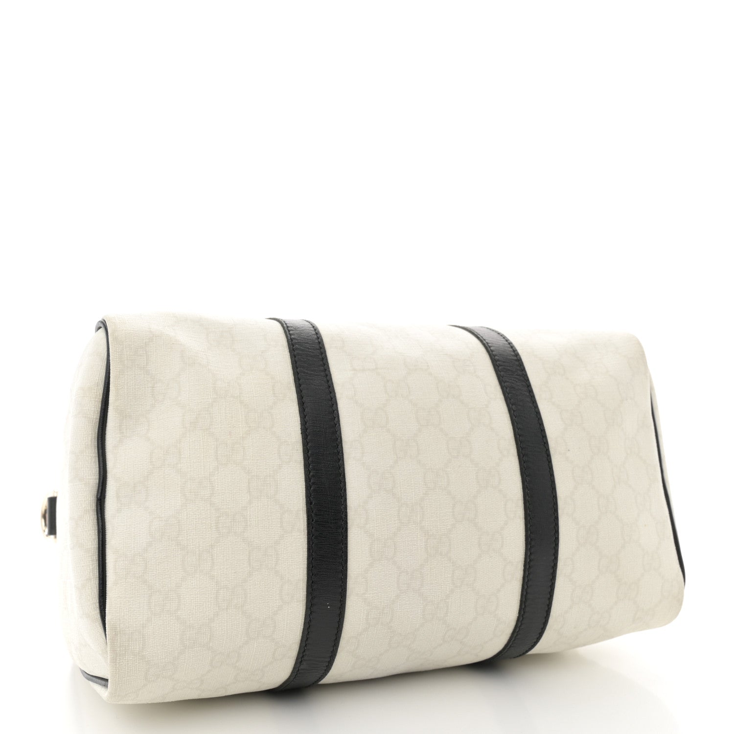 Gucci GG Plus Monogram Medium Joy Boston White Black 4 of 14