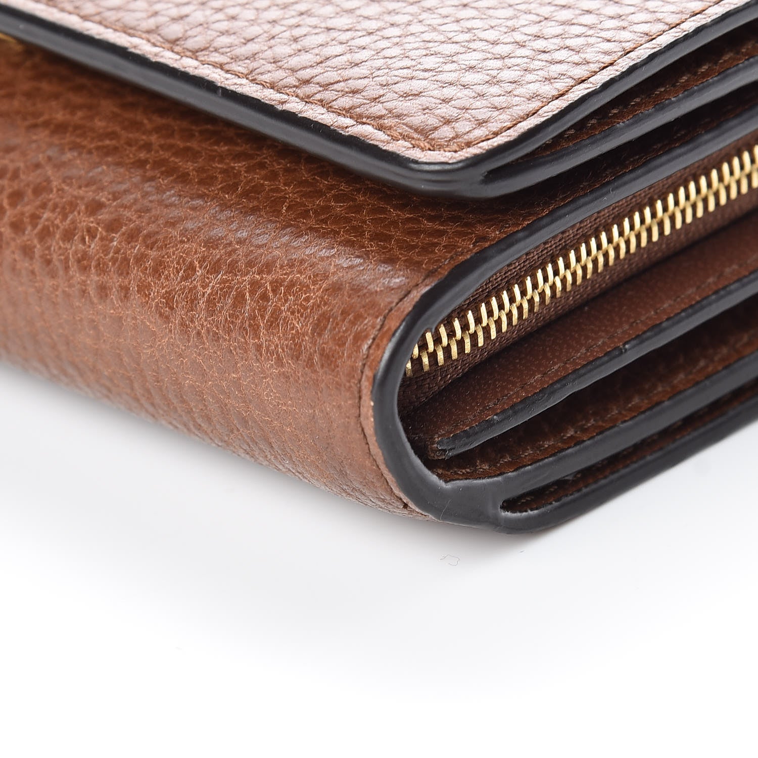 Mulberry Grain Vegetable Tanned Calfskin Medium Continental Wallet Oak 9 of 10
