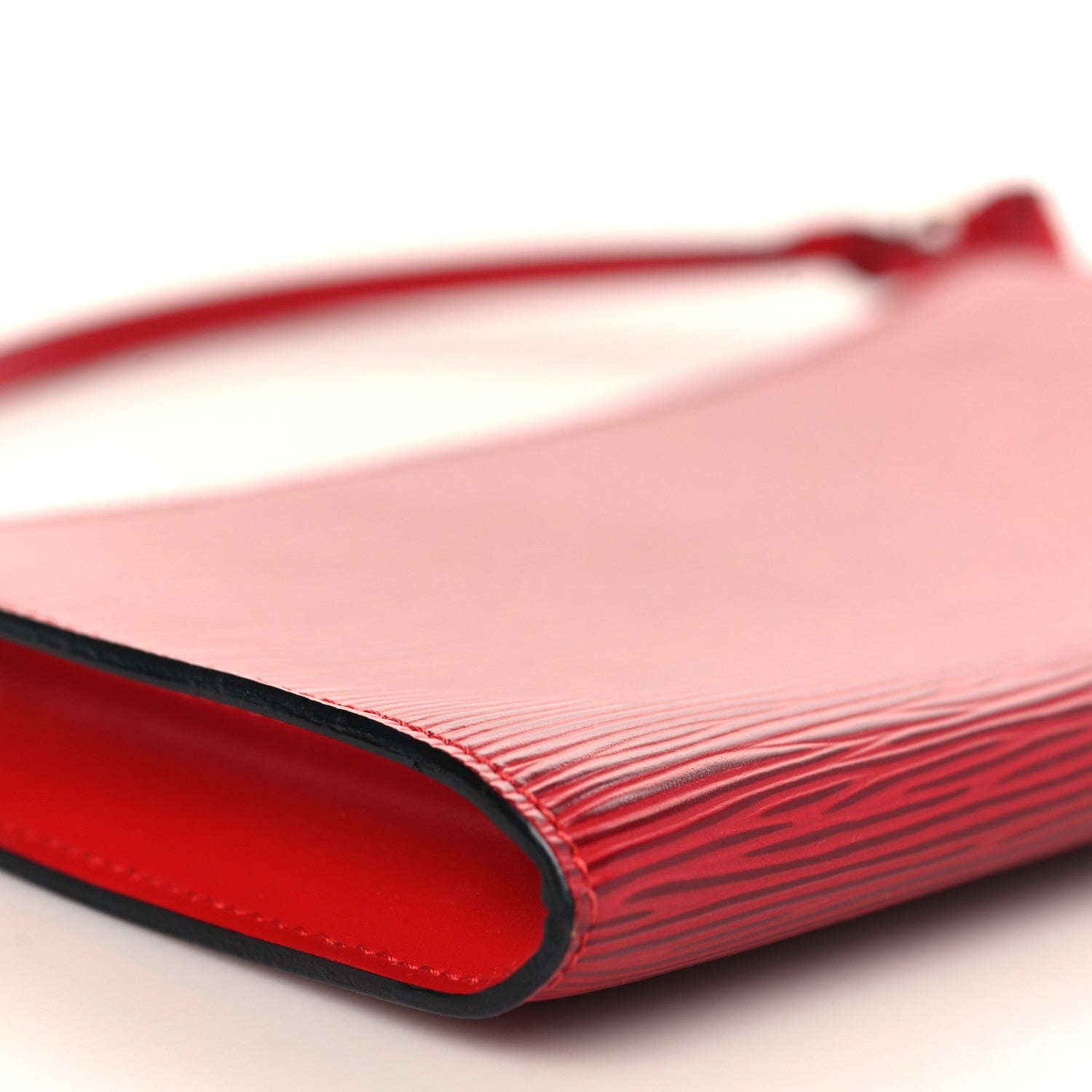 Louis Vuitton Epi Pochette Accessories 24 Castillan Red 6 of 7