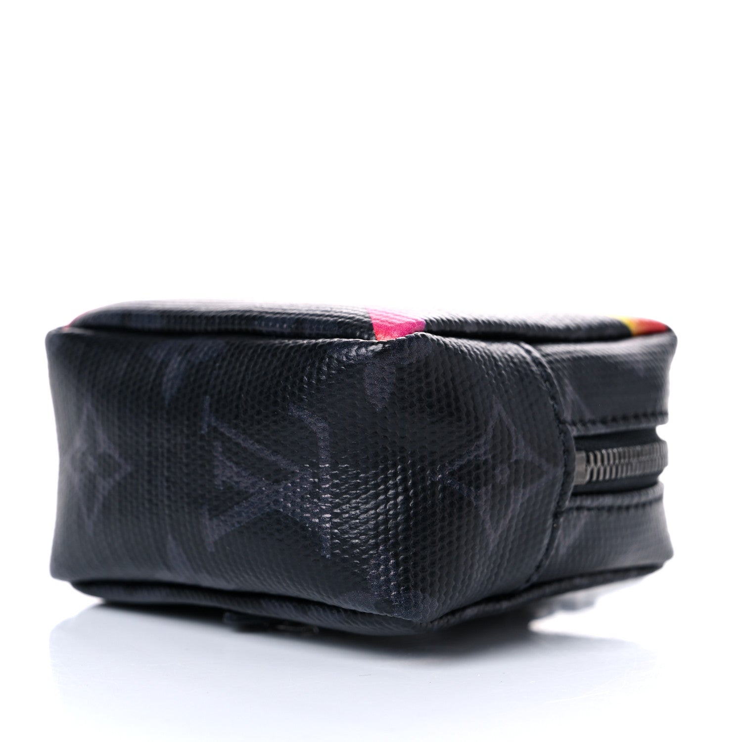 Louis Vuitton Monogram Eclipse Rainbow Box Pouch Bag Charm Key Ring 7 of 7