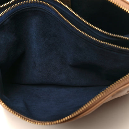 Louis Vuitton Lambskin Embossed Monogram Coussin PM Camel 7 of 12