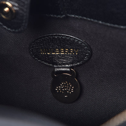 Mulberry Shiny Goatskin Small Bayswater Double Zip Tote Black 6 of 8